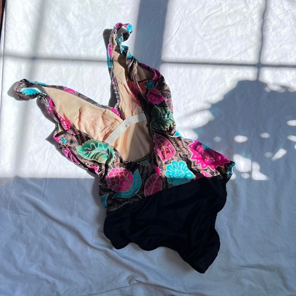 Vintage 1980s 1990s Catalina one piece swimsuit 🧚🏻‍♂️ - Picture 1 of 4